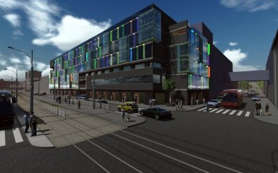 Zyxak opracował dla CFI koncepcję budowy biurowca w Łodzi