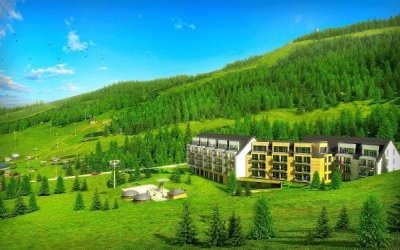 Lex-Bud prowadzi na zlecenie spółki Czarna Góra Apartamenty prace przy condohotelu w Białej Wodzie ze 140 apartamentami