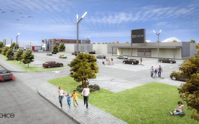 Daldehog rozpoczął budowę obiektu handlowego Kaufland w Obornikach o pow. całkowitej 3,5 tys. m²