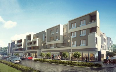 KB Dom wybuduje dla Polnordu wg projektu DJiO obiekt usługowo-mieszkalny z ok. 150 lokalami w Warszawie-Wilanowie