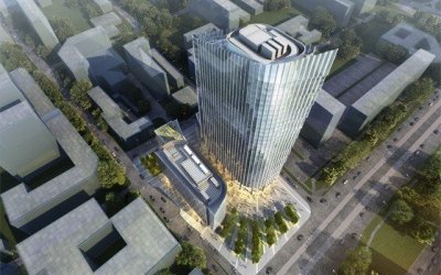 Goettsch Partners projektuje kompleks biurowy Mennica Legacy Tower w Warszawie o pow. najmu 64 tys. m²