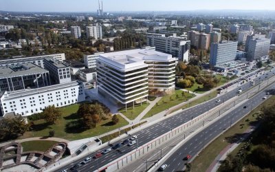 Skanska rozpoczyna budowę biurowca Axis w Krakowie o powierzchni najmu ok. 20 tys. m²