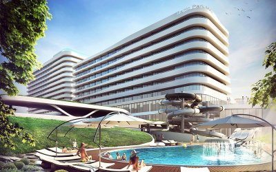 Erbud zrealizuje dla Zdrojowa Invest kompleks o powierzchni 40 tys. m² w Świnoujściu, m.in. z hotelem z 340 pokojami