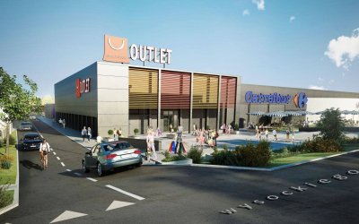 Arteo przebuduje dla BOIG Galerię Podlaską na Outlet Białystok o powierzchni najmu 13 tys. m²