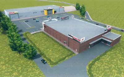 Signum wybuduje według projektu ACC kompleks Intermarche i Bricomarche o pow. 3.2 tys. m² w Trzciance