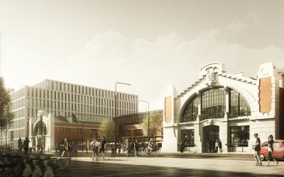 Erbud zrealizuje dla Griffin RE za 142 mln zł kompleks handlowo-biurowy „Hala Koszyki” w Warszawie o pow. 21 tys. m²