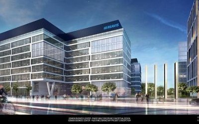 HB Reavis Construction rozpoczyna budowę kompleksu biurowego w Warszawie o pow. najmu 50 tys. m2