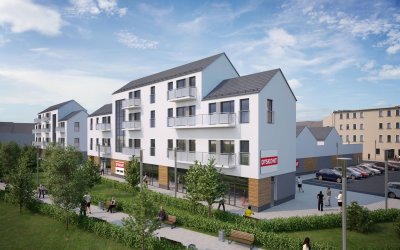 Skanska na zlecenie Junior Estate rozpoczęła budowę kompleksu mieszkaniowo-handlowego w Nowej Soli