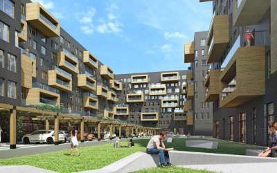 Triton Academicus wybuduje wg projektu MWM Architekci hotel studencki o pow. 20 tys. m²  w Katowicach