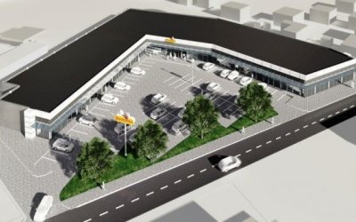 Rem Bud zrealizuje wg dokumentacji BA Kazimierski i Ryba centrum handlowe w Garwolinie