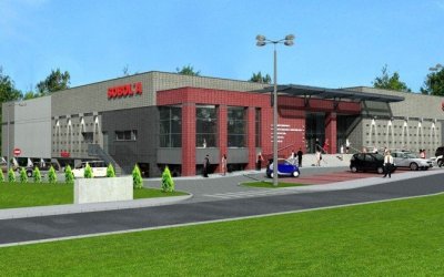 Rem-Bud realizuje dla Firmy Sobol-A centrum handlowo-usługowe w Krakowie o powierzchni użytkowej 2,7 tys. m2